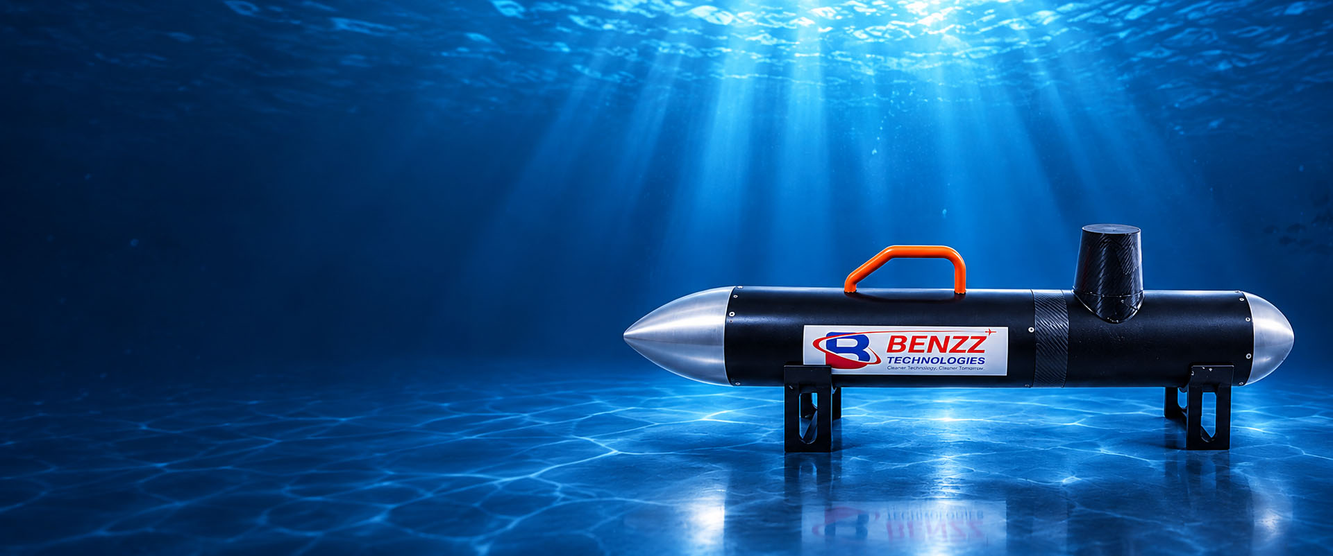 Remote-Controlled Sub-Surface Kamikaze Drone underwater