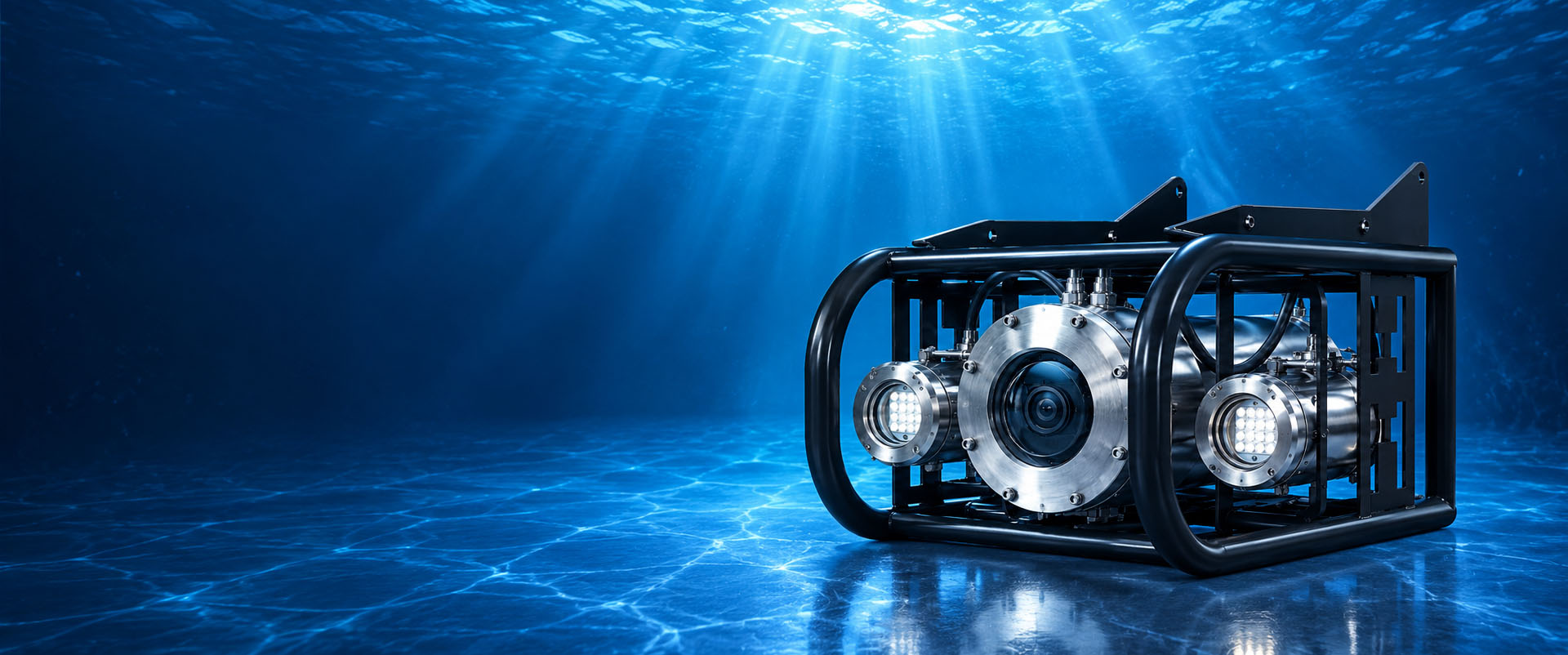 Towable Light and Camera System underwater