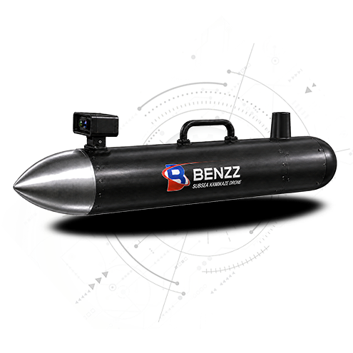 Remote-controlled sub-surface kamikaze drone