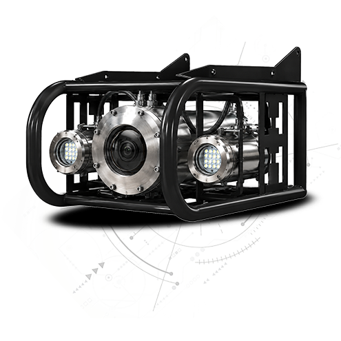 Towable underwater light and camera system