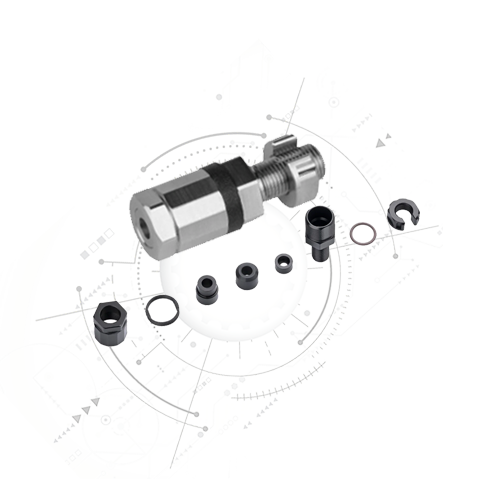 M10 deep-sea cable gland penetrator for underwater connectors